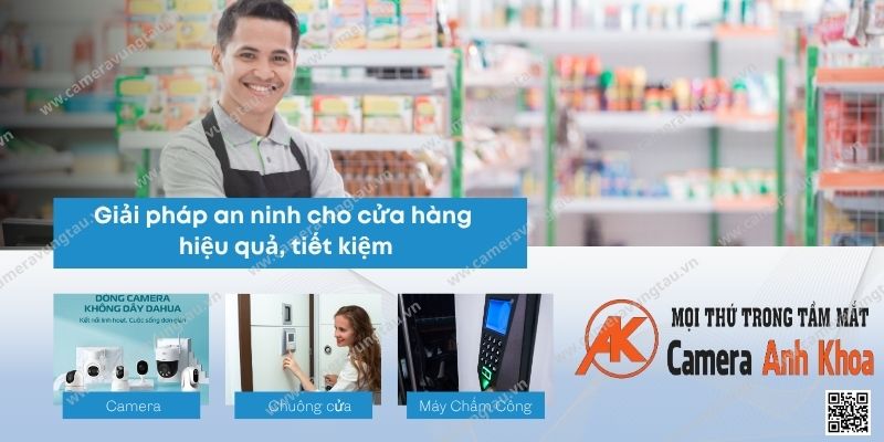 Giải Pháp An Ninh Toàn Diện Cho Cửa Hàng