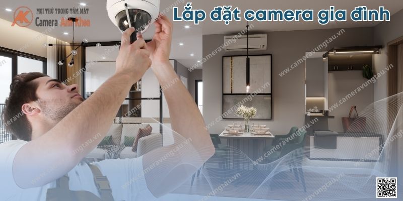 Lắp đặt camera gia đình (2)