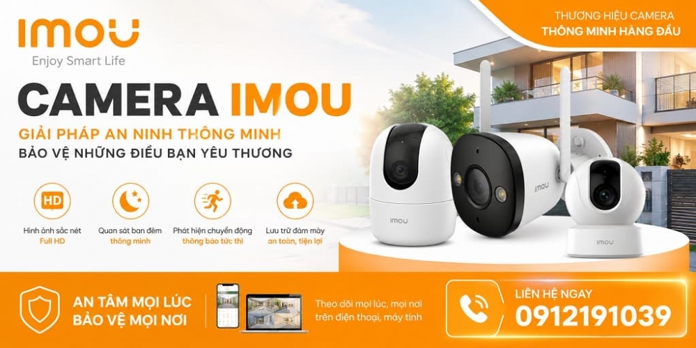 Bảng Giá Camera IMOU 2026 Mới Nhất | Giảm Đến 40%
