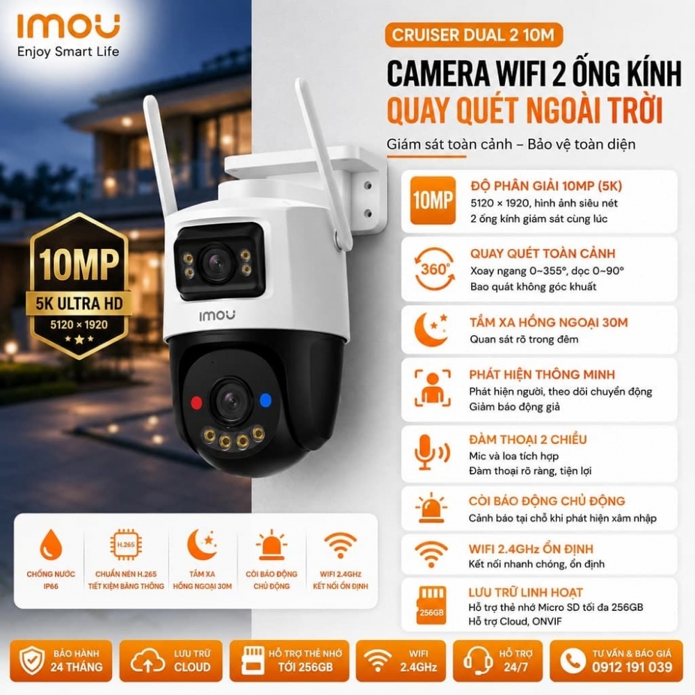 Camera Wifi IMOU IPC-S7XEP-10M0WED