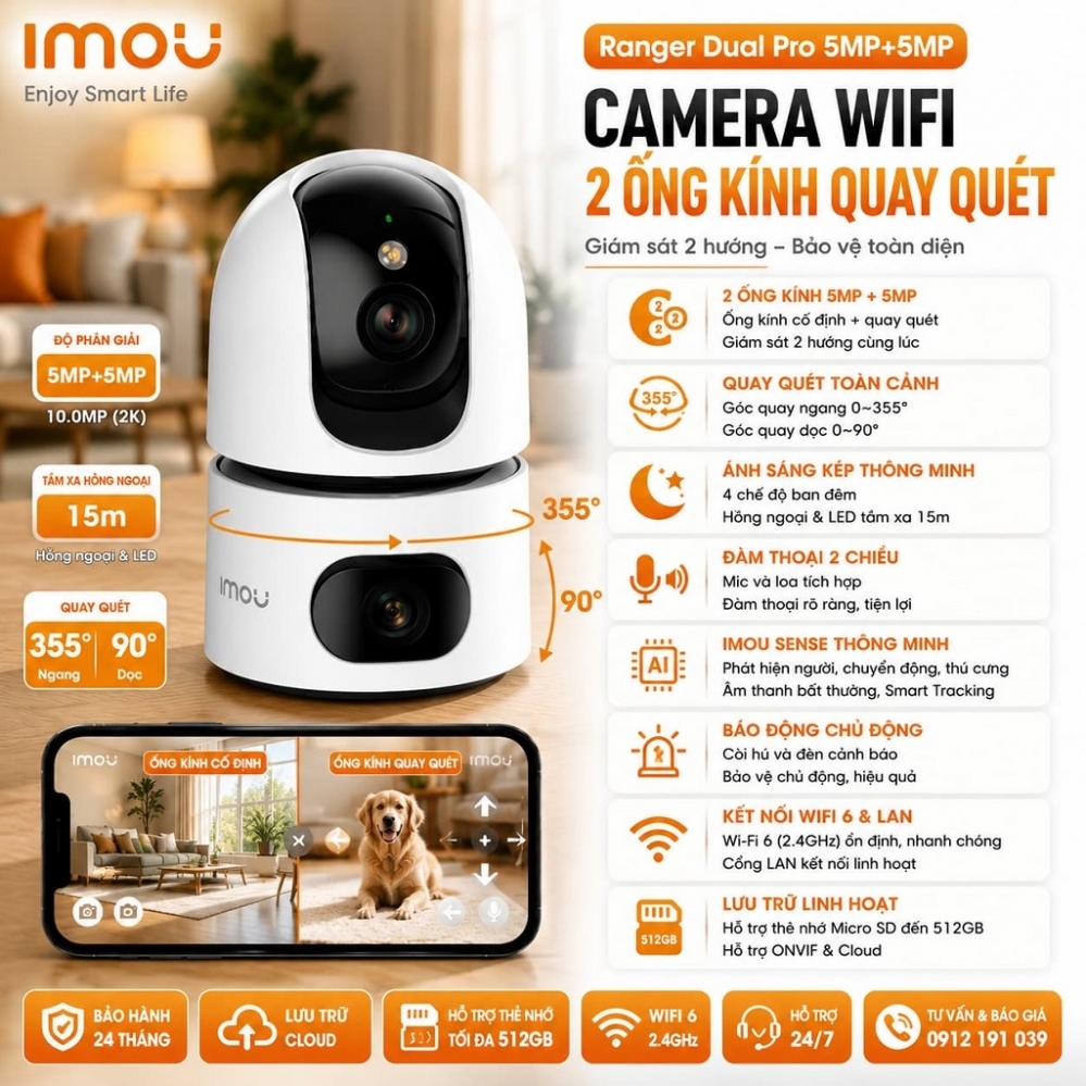 Camera Wifi IMOU IPC-S2XP-10M0WED