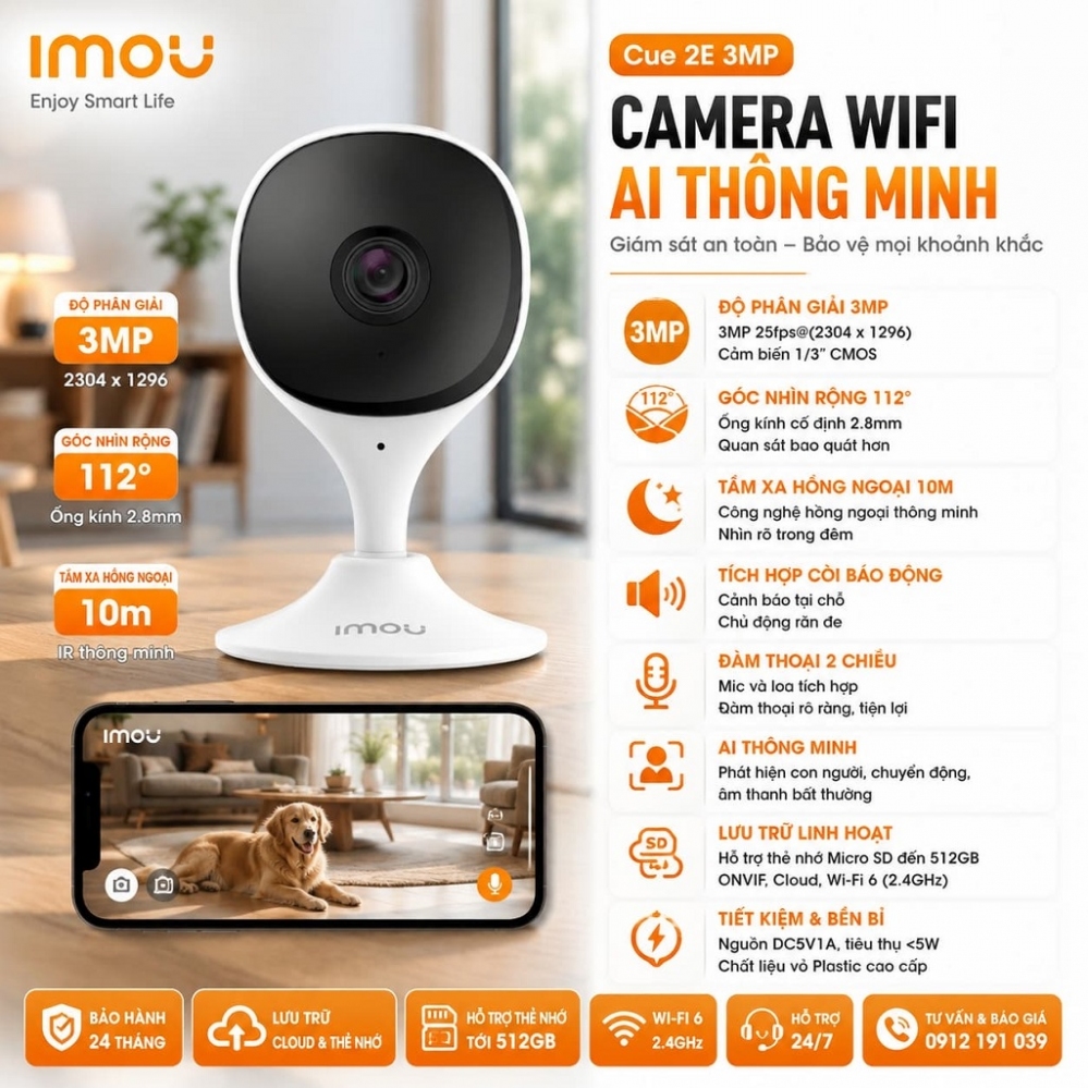 Camera Wifi IMOU IPC-C32SP