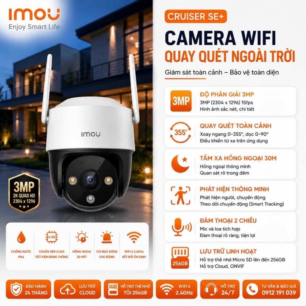 Camera Wifi IMOU IPC-S31FEP
