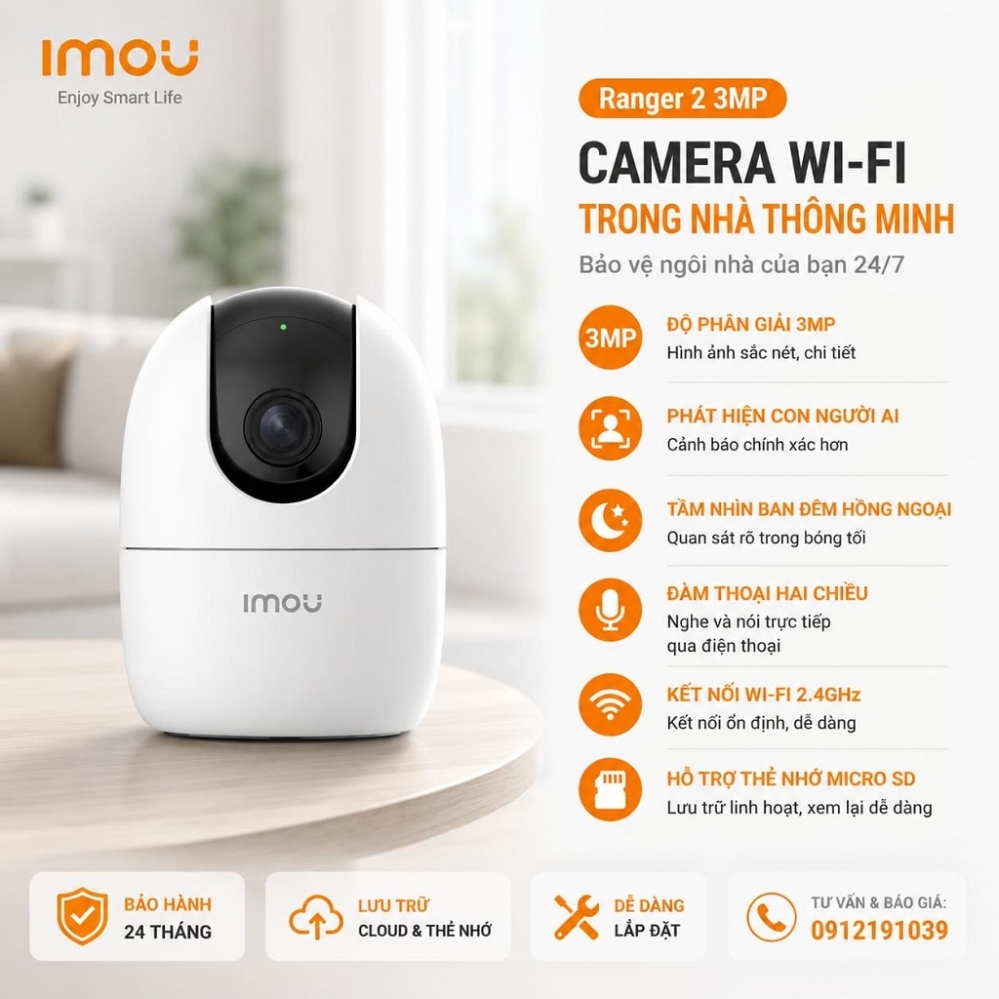 Camera Wifi IMOU IPC-A32EP-L