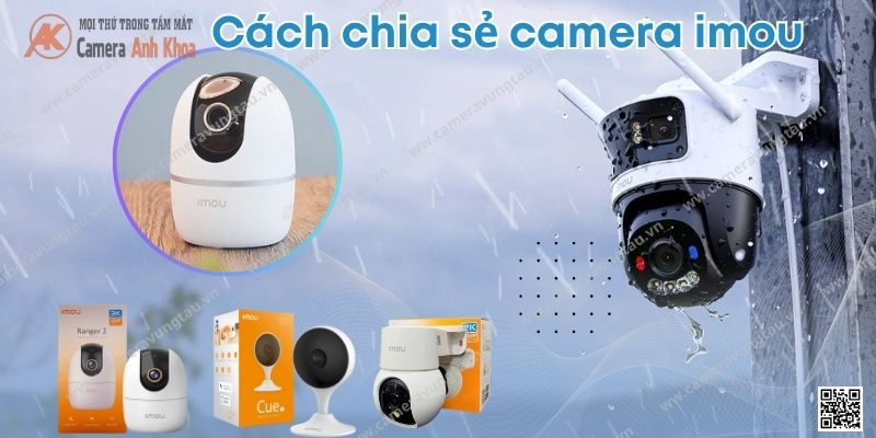 cách chia sẻ camera imou